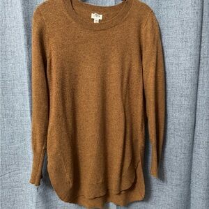J. Crew Women's Tan Crew Neck Sweater